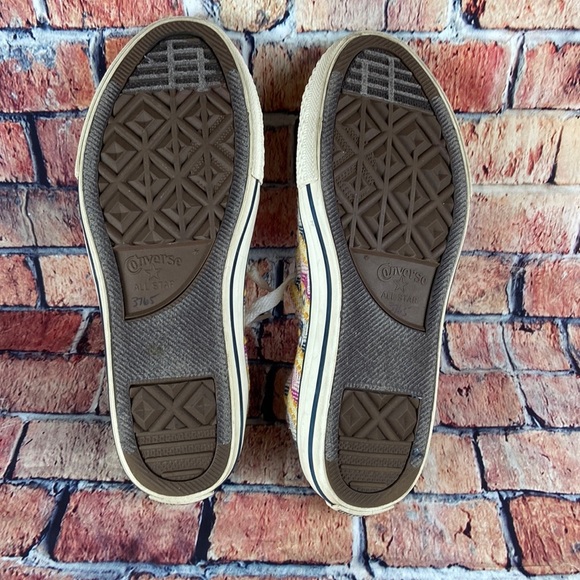 CONVERSE ALL-STAR CHUCK TAYLOR SCINCH BACK LOWTOPS, WOMANS SIZE 7 EUC - Picture 10 of 11